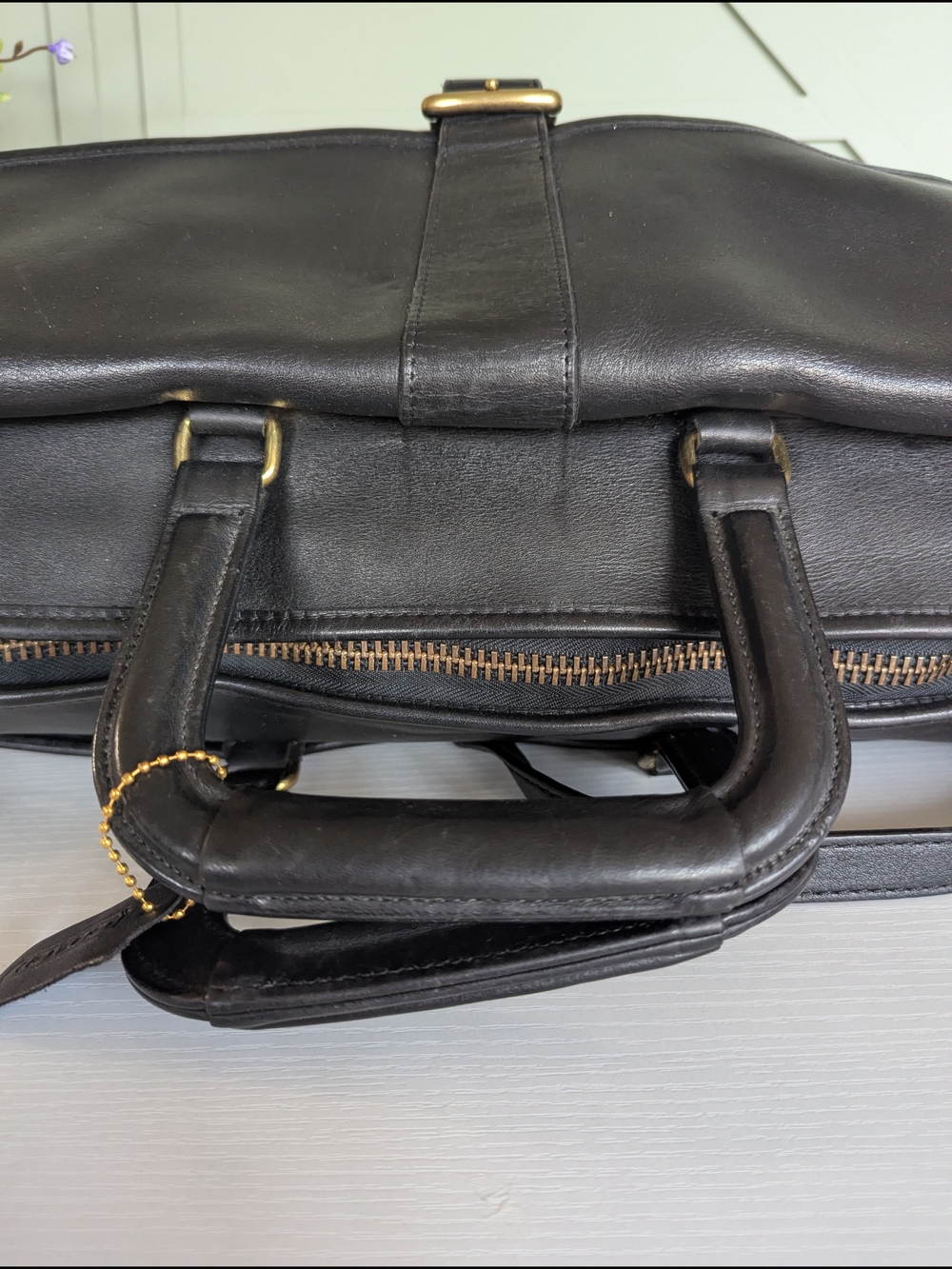 Vintage Coach Harrison Briefcase (Style #5283). - Picture 12 of 16